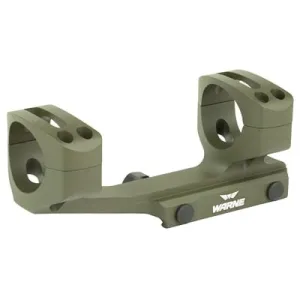 Warne Generation 2 Extended Skeletonized 1 Piece 34mm Scope Mount For AR-15, OD Green - XSKEL34OD - Optic Mount, vista 1