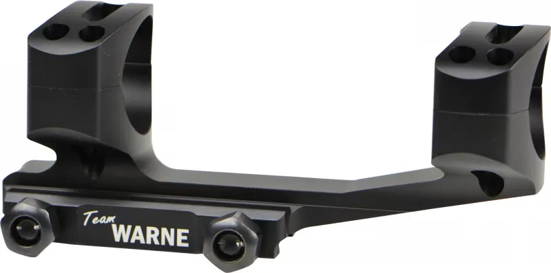 Warne LR-SKEL Scope Mounts 34mm Ultra High 1-Piece, Black - LRSKEL34TW - Optic Mount - view 2