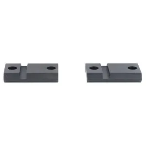 Warne Maxima 2-Piece Steel Weaver Scope Base Sauer 90, 200 Matte Black - Optic Mount, vista 1