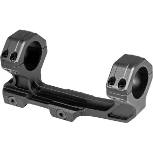 Warne Maxlite MSR 1-Piece Cantilever Picatinny Scope Mount 30mm Rings Matte Black - Optic Mount, vista 1