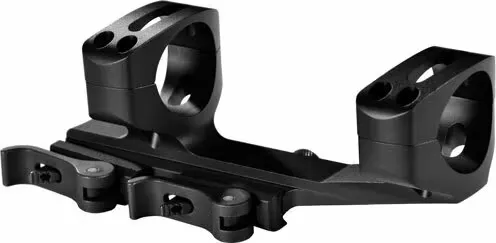 Warne MSR Quick Detach Cantilever Scope Mount - 1" - MSR Height - Optic Mount, vista 1