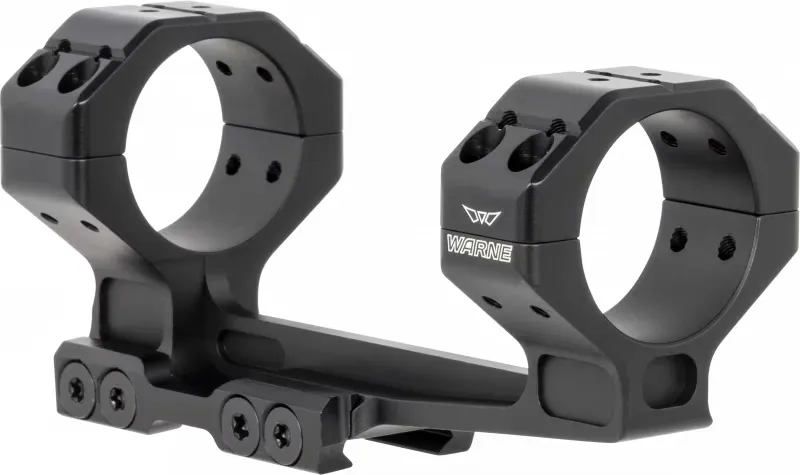 Warne One Piece MSR Precision 34 mm Cantilever Scope Mount, Black - 7825-20MOA - Optic Mount - view 1