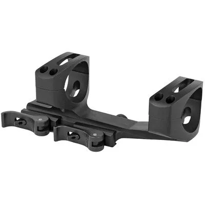 Warne Quick Detach Extedned Sekelotonized 1 Piece Cantilever 34mm Scope Mount For AR Platform, Black - QDXSKEL34TW - Optic Mount - view 2