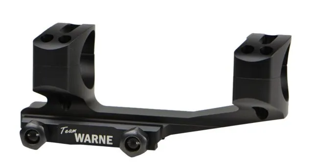 Warne Scope Mounts Gen 2 Extended Skeletonized 30mm MSR Mount - Tactical Gray - Optic Mount - view 2