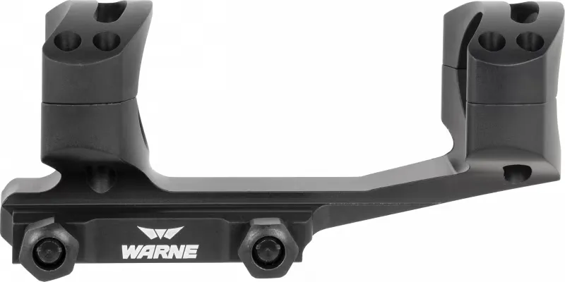 Warne Scope Mounts Gen 2 Extended Skeletonized 34mm MSR Mount - Black - Optic Mount - view 2