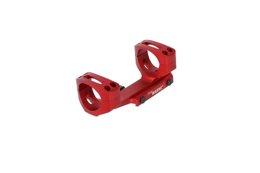 Warne Scope Mounts Gen 2 Extended Skeletonized 34mm MSR Mount - Red - Optic Mount - view 1