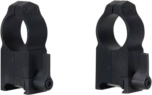 Warne Scope Mounts Maxima 1" Ultra High Steel Quick Detach Scope Ring, Matte Black - 204LM - Optic Mount - view 2