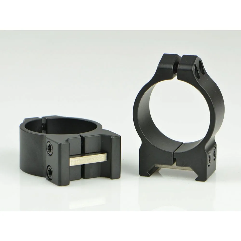 Warne Scope Mounts Maxima 30mm Low Steel Quick Detach Scope Ring, Matte Black - 213LM - Optic Mount - view 2