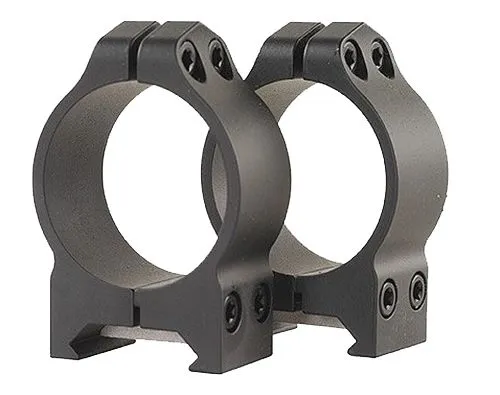 Warne Scope Mounts Maxima 30mm Medium Steel Quick Detach Scope Ring, Matte Black - 214LM - Optic Mount - view 1