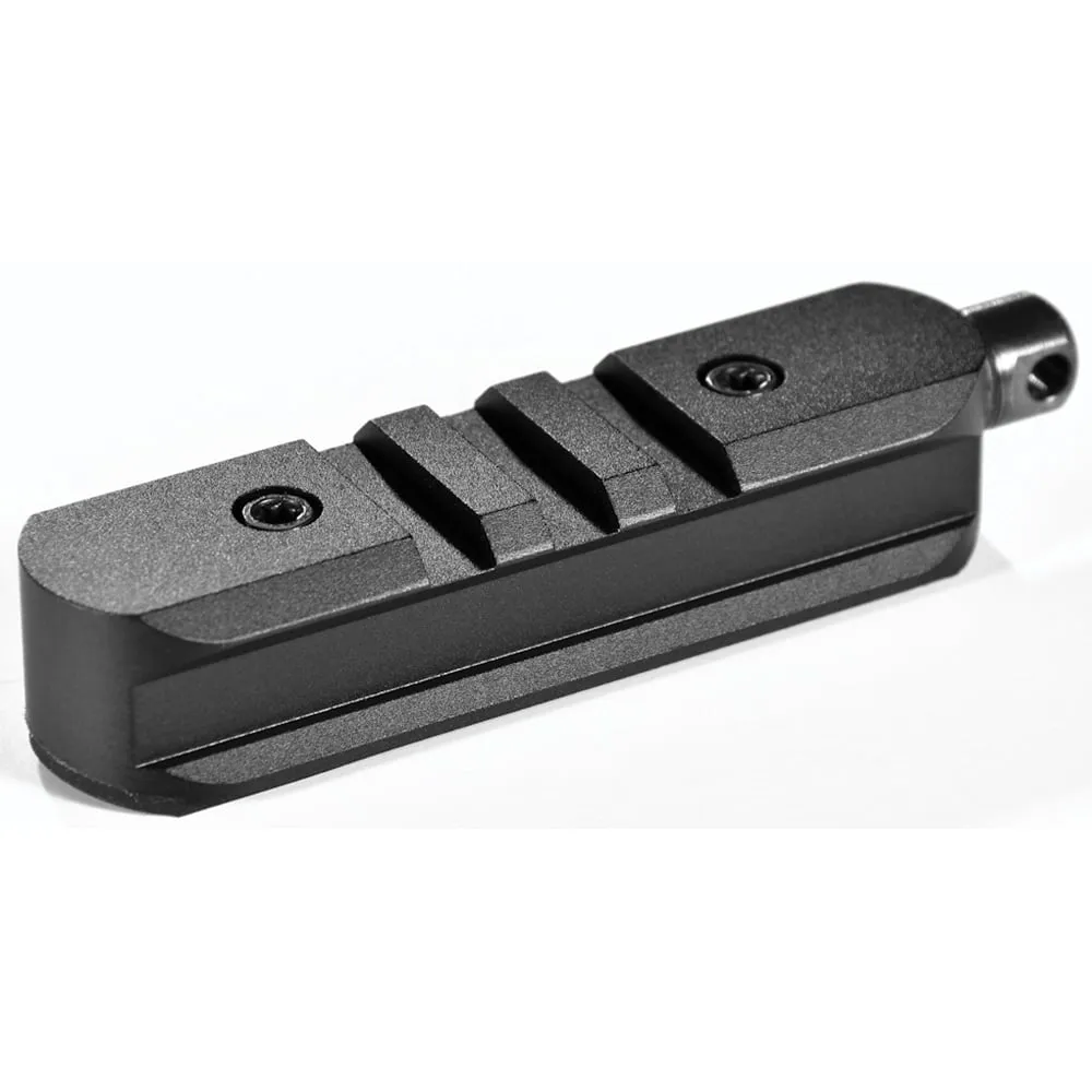 Warne Scope Mounts Mountain Tech 40mm Low 7075 T6 Aluminum Precision Scope Ring, Hardcoat Anodized Matte Black - 7250M - Optic Mount - view 1