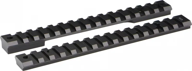 Warne Scope Mounts Mountain Tech Browning X-Bolt Long Action 7075 T6 Aluminum 1-Piece Scope Mount Rail, Hardcoat Anodized Black - 7642M - Optic Mount - view 2