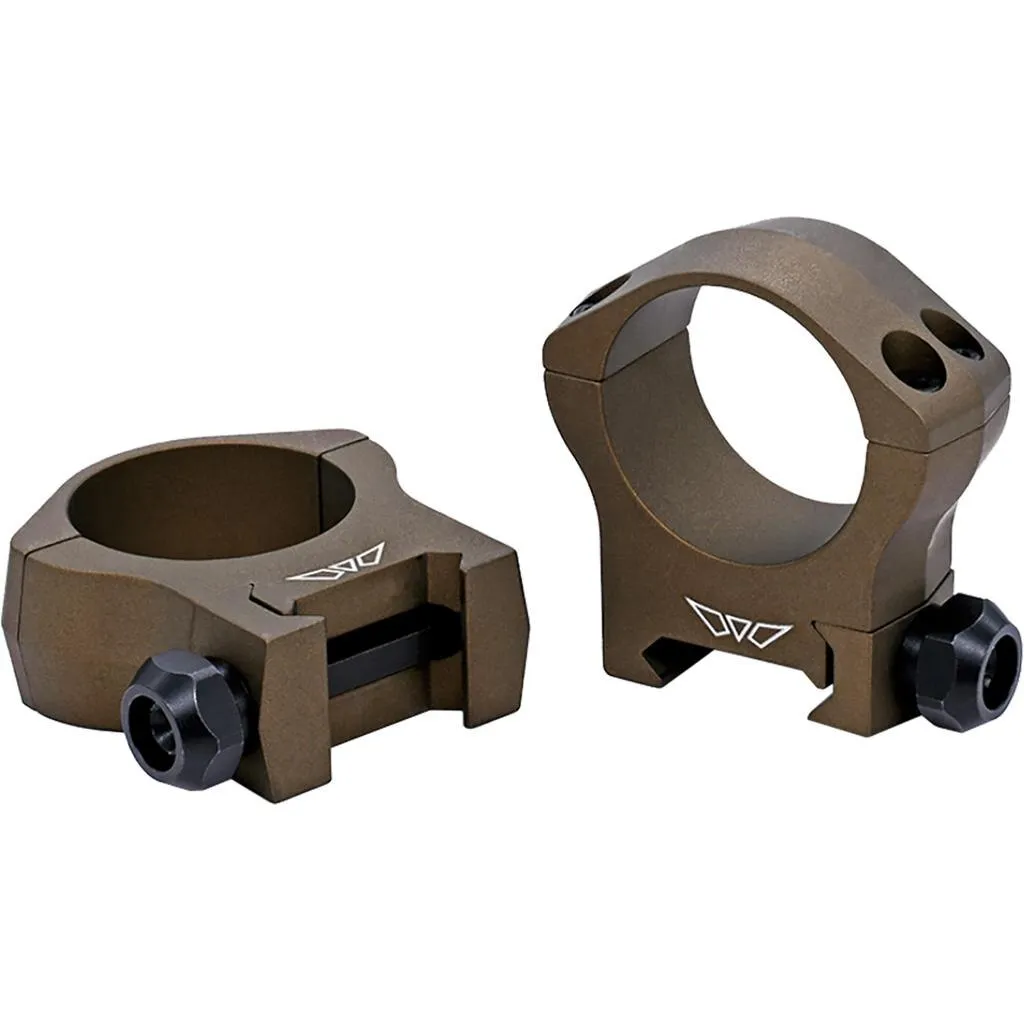 Warne Scope Mounts Mountain Tech Medium Scope Ring 30mm Tube Picatinny/Weaver - 7214BB - Optic Mount - view 2