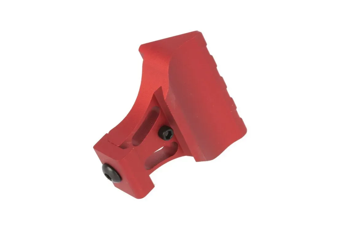 Warne Scope Mounts Picatinny Side Mount Adapter - 45-degree - Red - Optic Mount, vista 1