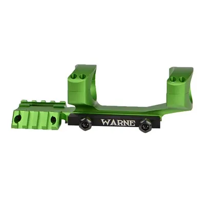 Warne Scope Mounts R.A.M.P AR-15 1" Ultra High Aluminum 1-Piece Tactical Scope Mount, Matte Black - RAMP1 - Optic Mount, vista 3