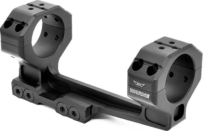 Warne Scope Mounts Skyline Precision 20 MOA Cantilever Mount 35mm Tube Picatinny Rail - 784220MOA - Optic Mount - view 2