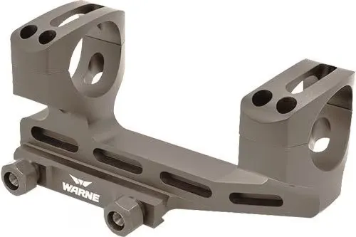 Warne Scope Mounts Super High MSR Mount 34mm Tube 1.9" Cantilever - SHXSKEL34DE - Optic Mount - view 2