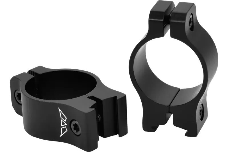 Warne V420M Vapor 1" LOW Rimfire Ring - Optic Mount, vista 1