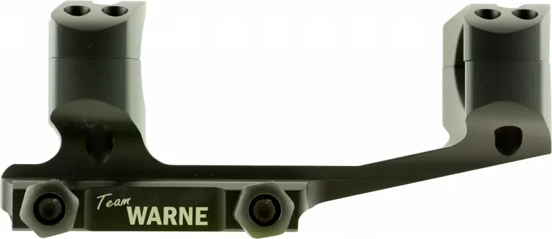 Warne Xskelitw 1-Pc Base & Ring Combo For AR 1" Style Black Finish - Optic Mount, vista 1