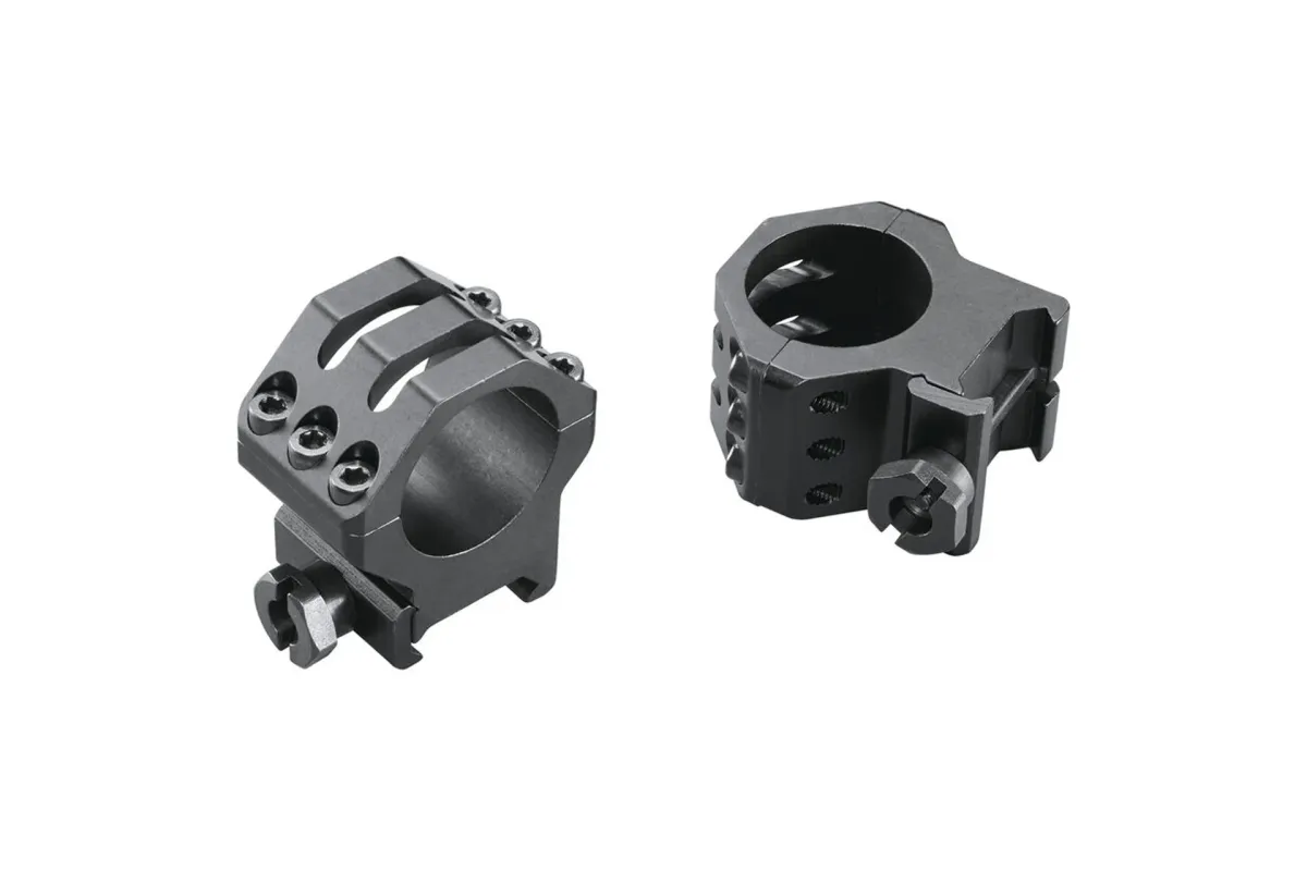 Weaver 6-Hole Skeletal 1in High Scope Rings - 48350 - Optic Mount - view 1