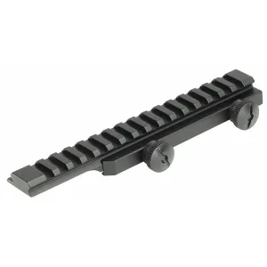 Weaver High 6 Hole 30mm Tactical Rings, Matte Black - 48352 - Optic Mount, vista 1