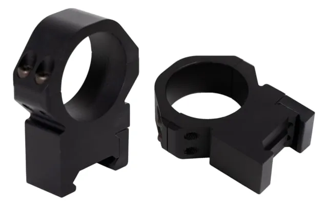 Weaver Precision Scope Rings 30mm High Matte Black - Optic Mount, vista 1