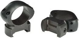 Weaver Quad-Lock, 1-Inch High Detachable Rings, Matte Blk 49047 - Optic Mount - view 2