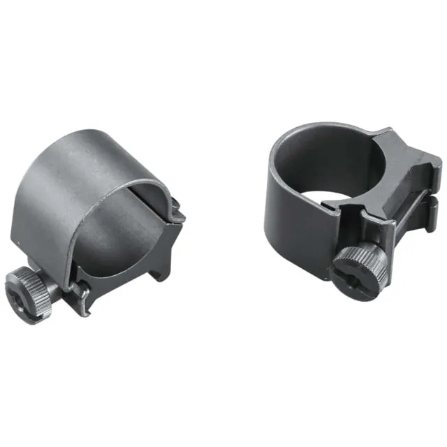 Weaver Quad-Lock, 1-Inch High Detachable Rings, Matte Blk 49047 - Optic Mount - view 4