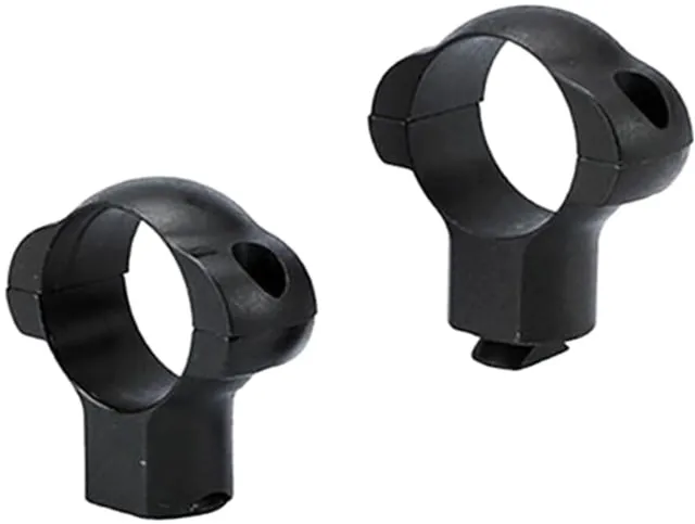 Weaver Quad-Lock, 1-Inch High Detachable Rings, Matte Blk 49047 - Optic Mount - view 5