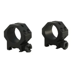 Weaver Tactical 6 Hole Picatinny Extra High 1" Scope Rings, Black - 99691 - Optic Mount - view 3