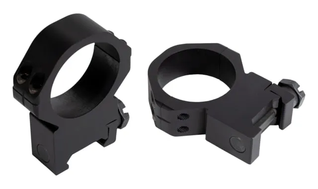 Weaver Tactical 6 Hole Picatinny Low 30mm Scope Rings, Black - 99692 - Optic Mount - view 2