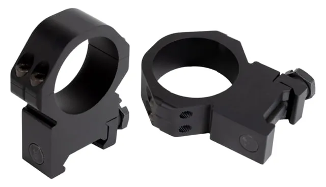 Weaver Tactical Precision 34mm XX-High 7075 T6 Aluminum 2-Piece 6-Hole Quick Detach Picatinny Ring, Anodized Black - 99686 - Optic Mount - view 2