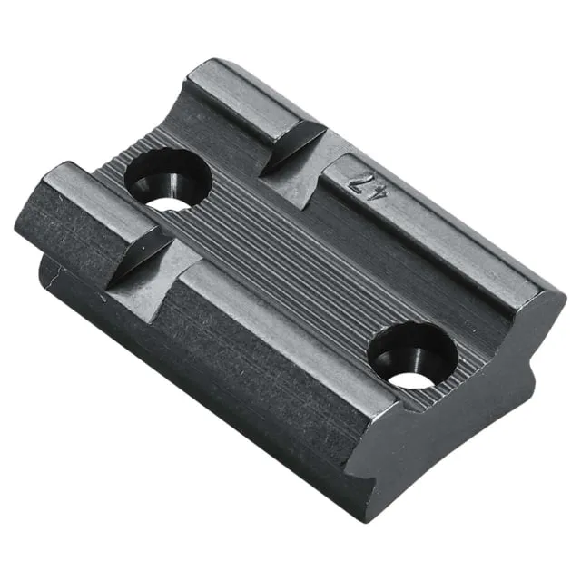 Weaver Top Mount Aluminum Base 47M Black - Optic Mount - view 1