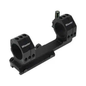 Wheeler MSR 1-Piece Cantilever 2" Extended Picatinny AR-15 Scope Mount 34mm Rings 6061 Aluminum Matte Black - Optic Mount - view 1