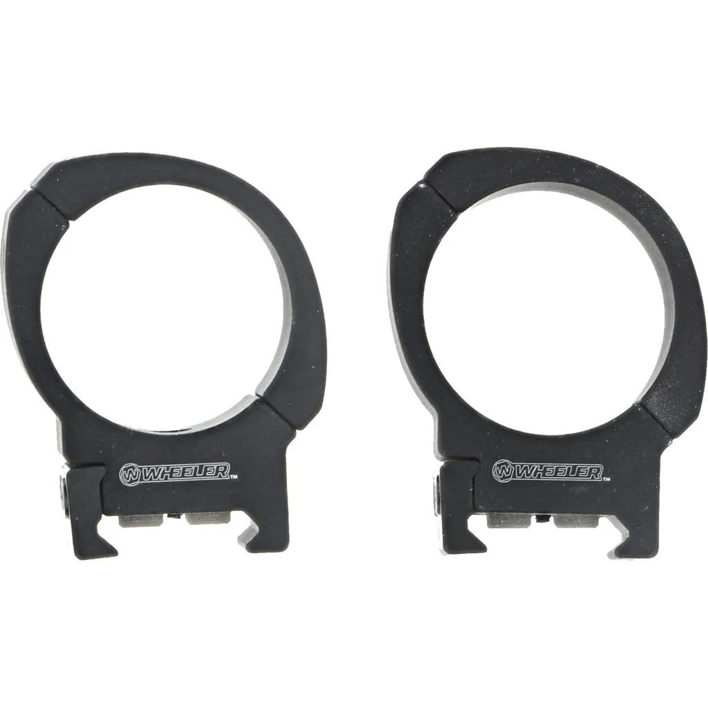 Wheeler Sporter Bi-Weaver Medium Scope Ring 1" Tube - 1133748 - Optic Mount - view 4