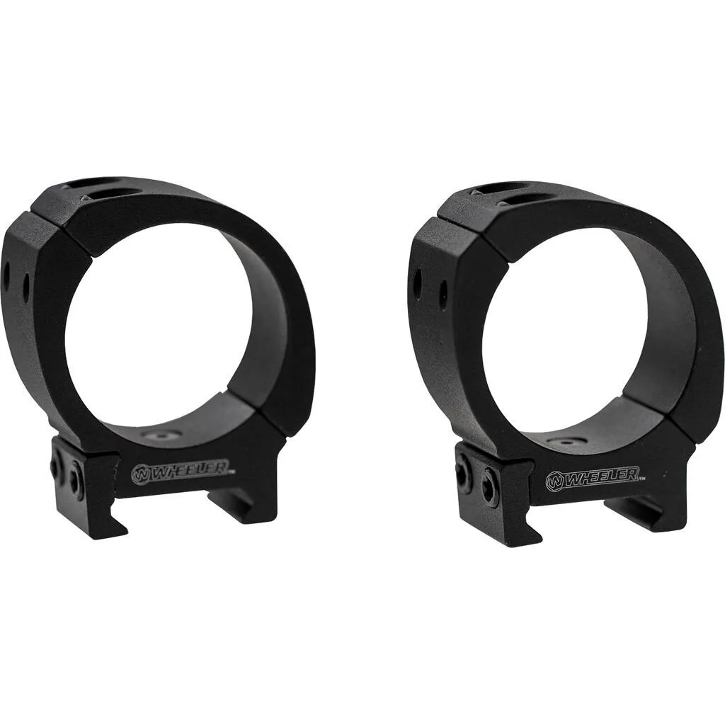 Wheeler Sporter Bi-Weaver Medium Scope Ring 1" Tube - 1133748 - Optic Mount - view 1