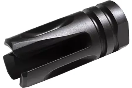 Wilson Combat Accu-Tac Flash Hider 22 Caliber 1/2-28 Steel Parkerized - Muzzle Device for AR-15 - view 2