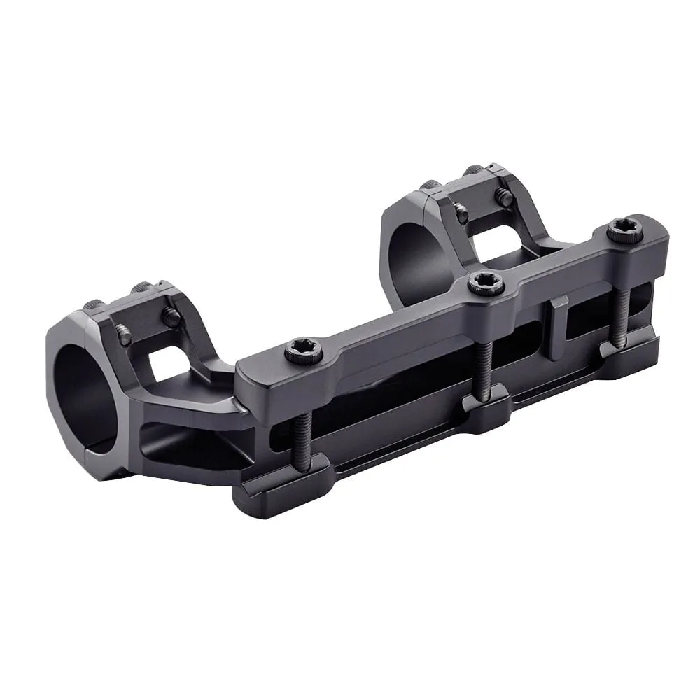 Wilson Combat AR 1" 7075 Billet Aluminum 1-Piece V3 Ultralight Scope Mount, Anodized Black - TR-LWM-1 - Optic Mount - view 3