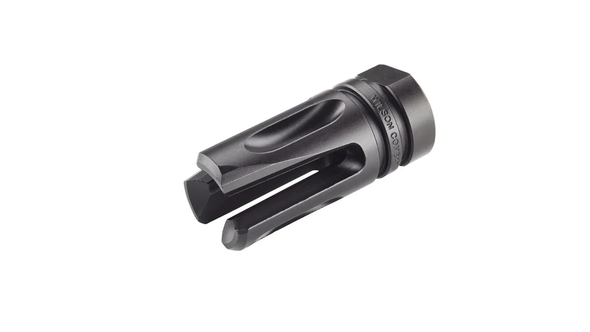 Wilson Combat AR-15 5.56/.223 Accu-Tac Flash Hider - 1/2-28 - TR-ATFH - Muzzle Device for AR-15, vista 1