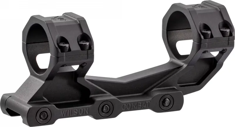 Wilson Combat AR 30mm 7075 Billet Aluminum 1-Piece V3 Ultralight Scope Mount, Anodized Black - TR-LWM-30 - Optic Mount - view 1