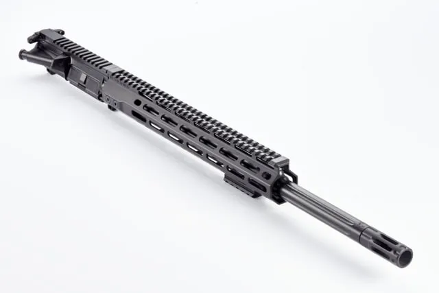 Wilson Combat Complete Upper Receiver Super Sniper .223 Wylde 20 inch Barrel Rifle Length 1-8 Twist 1/2x28 Thread M-LOK Handguard Q-COMP Armor-Tuff - Upper Receiver for AR-15 - view 1
