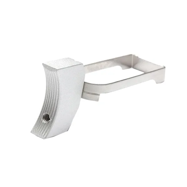 Wilson Combat Long Pad Ultralight Match Trigger, Silver - Trigger for AR-15, vista 1
