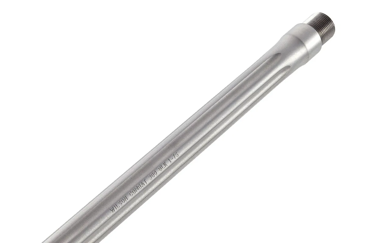 Wilson Combat Recon Barrel 300blk 16 Fluted Pistol Gas Stainless 1-7 - Barrel for AR-15 - view 3