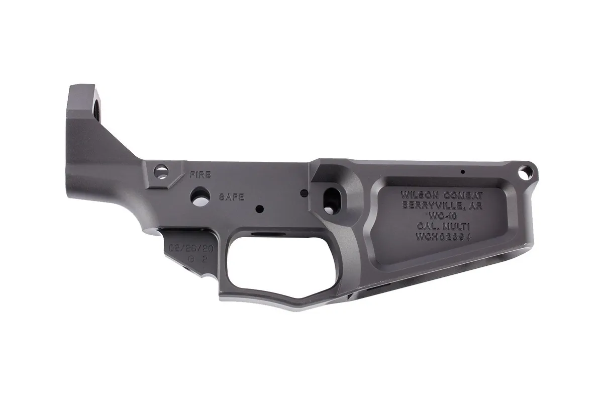 Wilson Combat AR-10 Stripped Lower Receiver Anodized Black - Lower Receiver for AR-15 - view 2