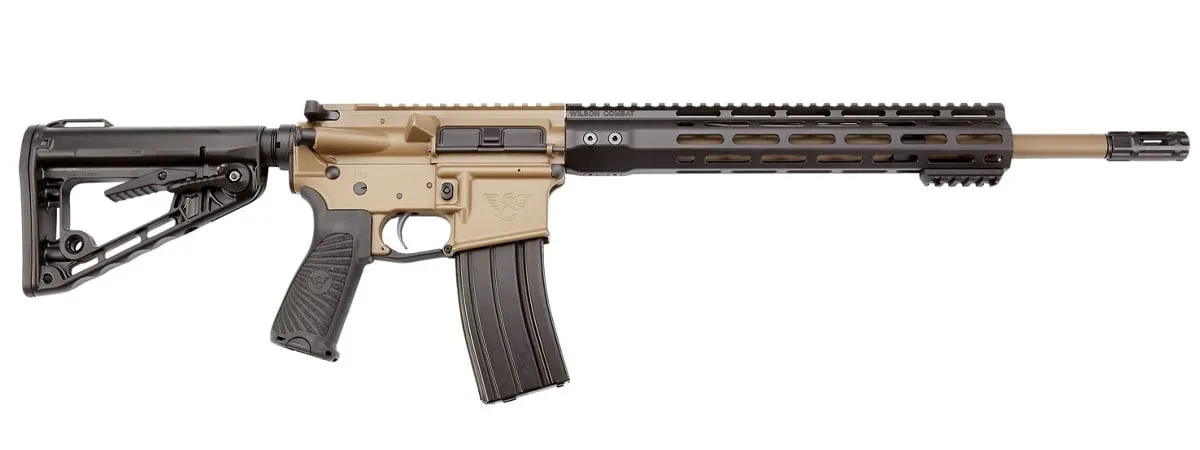 Wilson Combat Protector 5.56 AR-15 Carbine, Coyote Armor-Tuff Tan - TR-PC-556-CT - Complete Rifle, vista 1