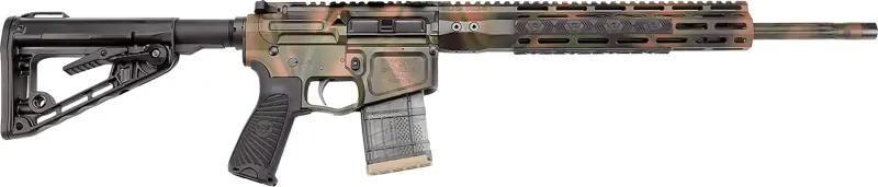 Wilson Combat TH-300H18FBLACK Tactical Hunter 18" Fluted Threaded Barrel Green/Black Armor-Tuff - Complete Rifle, vista 1