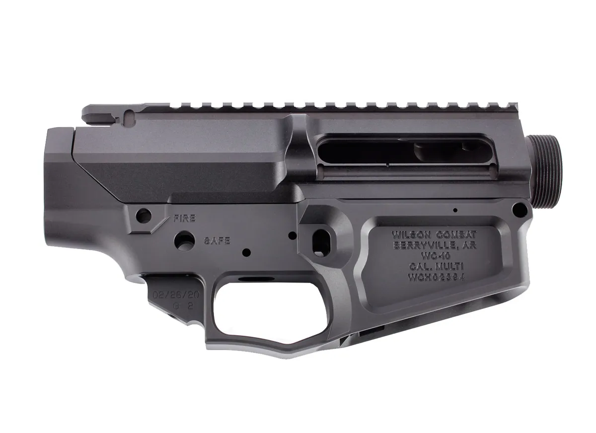 Wilson Combat WC-10 AR-10 Stripped Billet Receiver Set - Lower Receiver for AR-15 - view 2