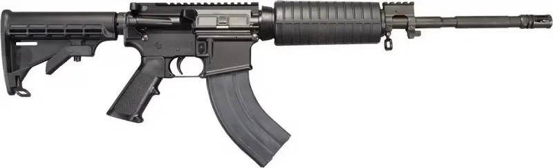 Windham Weaponry SRC 7.62x39 Cal. 16" Black Anodize 6 Pos Stock 30rd - R16M4FTT762 - Complete Rifle - view 1
