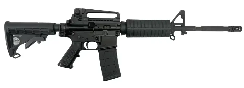 Windham Weaponry WW-15, Semi-Auto AR-15 Rifle, .223/5.56 NATO, 16" Barrel, 30rd Mag, 6-Position, Black, Law Enforcement Trade In, Used, Good Condition - Complete Rifle - view 1