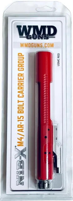 WMD Guns AR-15/M16/M4 Bolt Carrier Group BCG 5.56 NiB-X Firehouse Red - Bolt Carrier Group for AR-15 - view 1