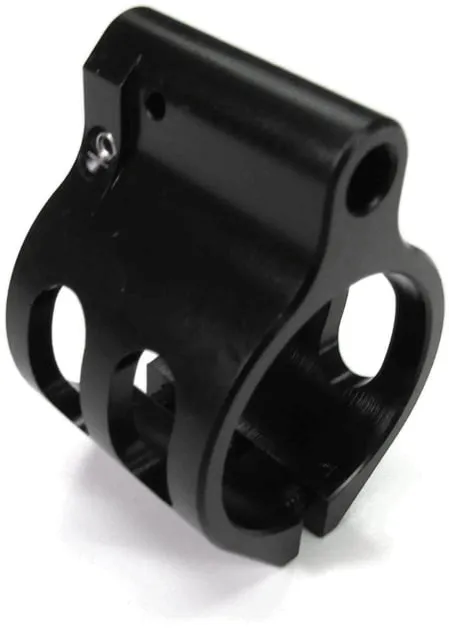 WMD Guns Gas Block Adjustable Low Profile .936in Clamp Nitromet Black - Gas Block for AR-15 - view 1